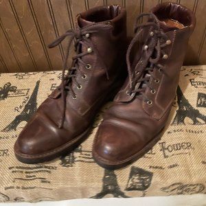 Men's Cole Haan Country Vintage Brown Leather Ankle Chukka Boots Size 8M-6341